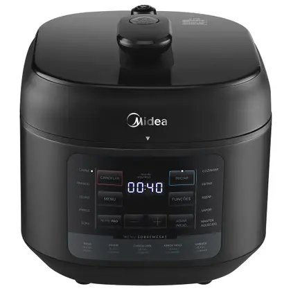 Panela de Pressão Elétrica Midea Nutripro 5L Preta PPD5