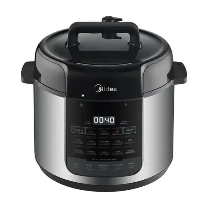 Panela de Pressão Elétrica Midea Nutripro 5L Inox
