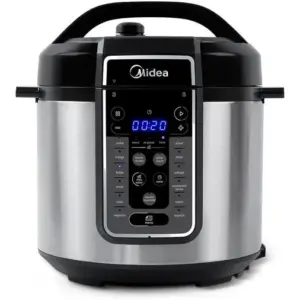 Panela de Pressão Elétrica Midea Mastersteam 6L Inox PPG70S