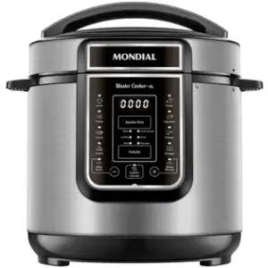 Panela de Pressão Elétrica Mondial Digital Master Cooker 6L PE-60-6L-I Panela de Pressão Elétrica Mondial Digital Master Cooker 6L PE-60-6L-I