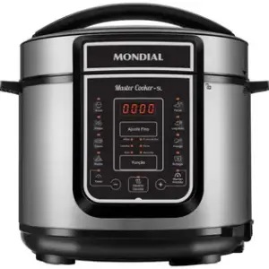 Panela de Pressão Elétrica Mondial Master Cooker Digital 5L PE-38 Panela de Pressão Elétrica Mondial Master Cooker Digital 5L PE-38