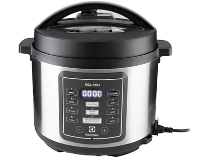 Panela de Pressão Elétrica Electrolux Experience por Rita Lobo 5L Inox PCC15