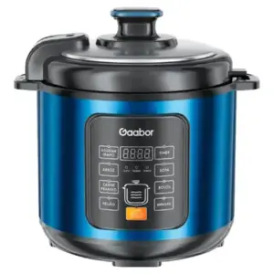 Panela de Pressão Elétrica Gaabor 6L 1000W 8 Funções RC-60E01AS Panela de Pressão Elétrica Gaabor 6L 1000W 8 Funções RC-60E01AS