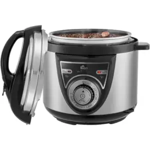 Panela de Pressão Elétrica Kian 4L Inox PPM-101 Panela de Pressão Elétrica Kian 4L Inox PPM-101