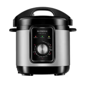 Panela de Pressão Elétrica Mondial Master Cooker Digital 3L Preto Inox PE-40 Panela de Pressão Elétrica Mondial Master Cooker Digital 3L Preto Inox PE-40