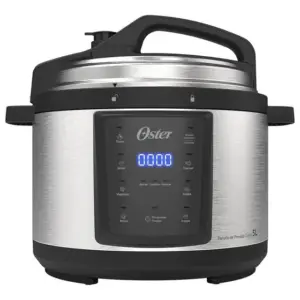 Panela de Pressão Elétrica Oster Digital 5L Inox OPAN920