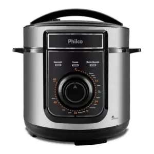 Panela de Pressão Elétrica Philco 4L 14 Funções PPPE04A Panela de Pressão Elétrica Philco 4L 14 Funções PPPE04A