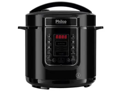 Panela de Pressão Elétrica Philco Digital 6L 1000W PPPP01