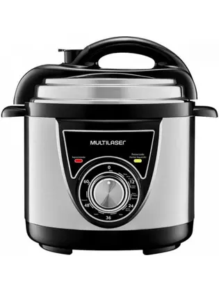 Panela de Pressão Elétrica Philco Multifuncional 5L Inox PPP02PI