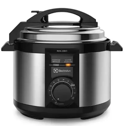 Panela de Pressão Elétrica Electrolux Efficient 3L Preta PCE15