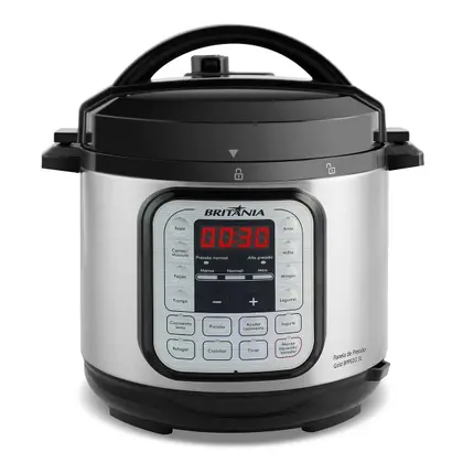 Panela de Pressão Elétrica Britânia Supreme Gold 5L BPP02G