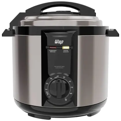 Panela de Pressão Elétrica WAP 5L Antiaderente GrayStone 900W WPPE2