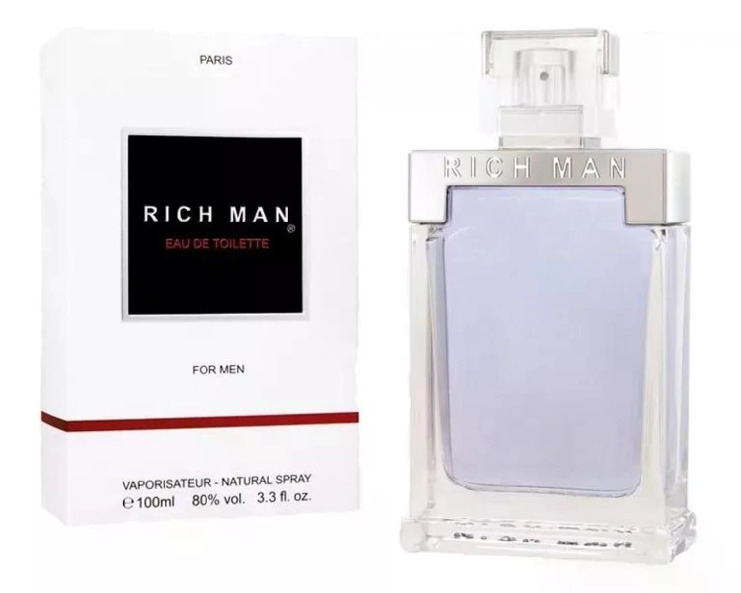 Perfume Masculino Eau de Toilette Paris Bleu Rich Man 100ml