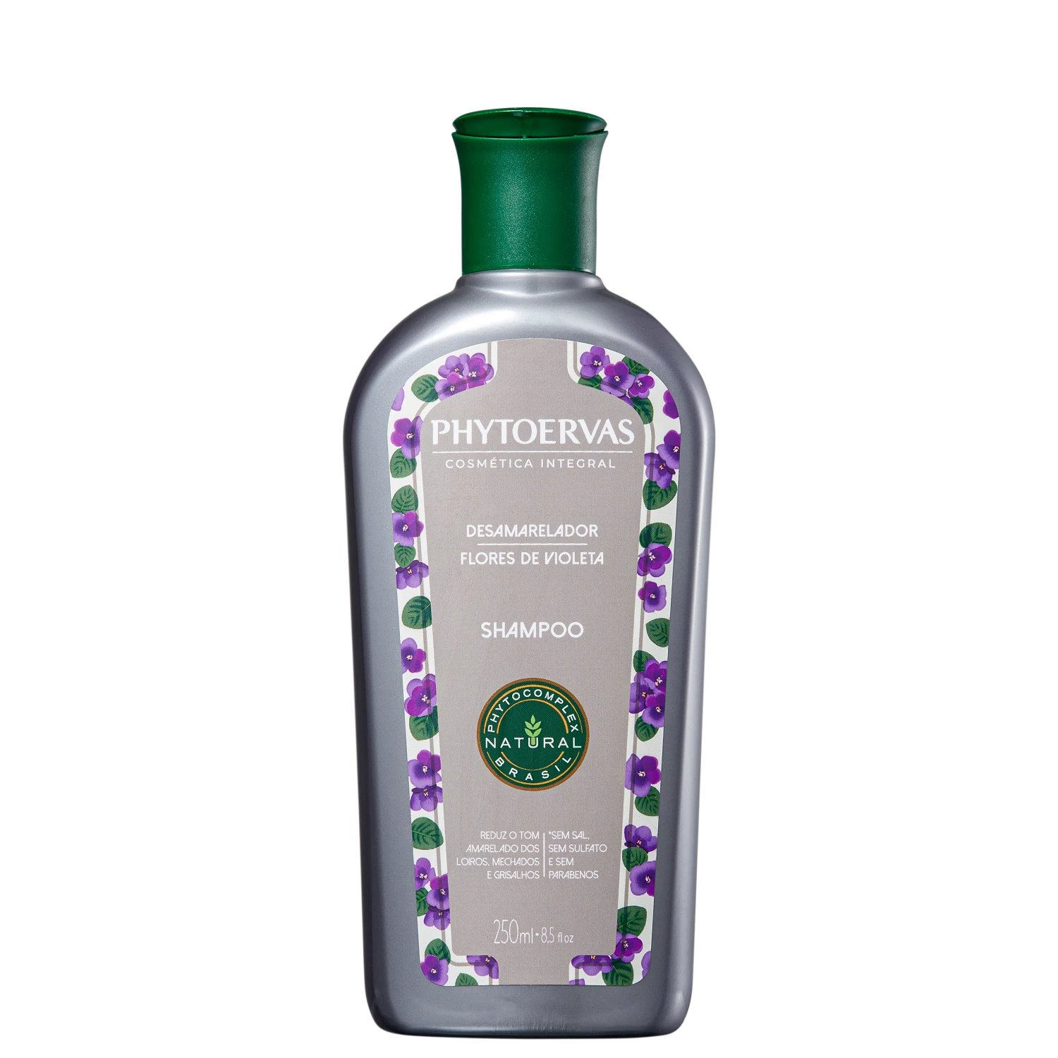 Shampoo Desamarelador Phytoervas Flores de Violeta 250ml