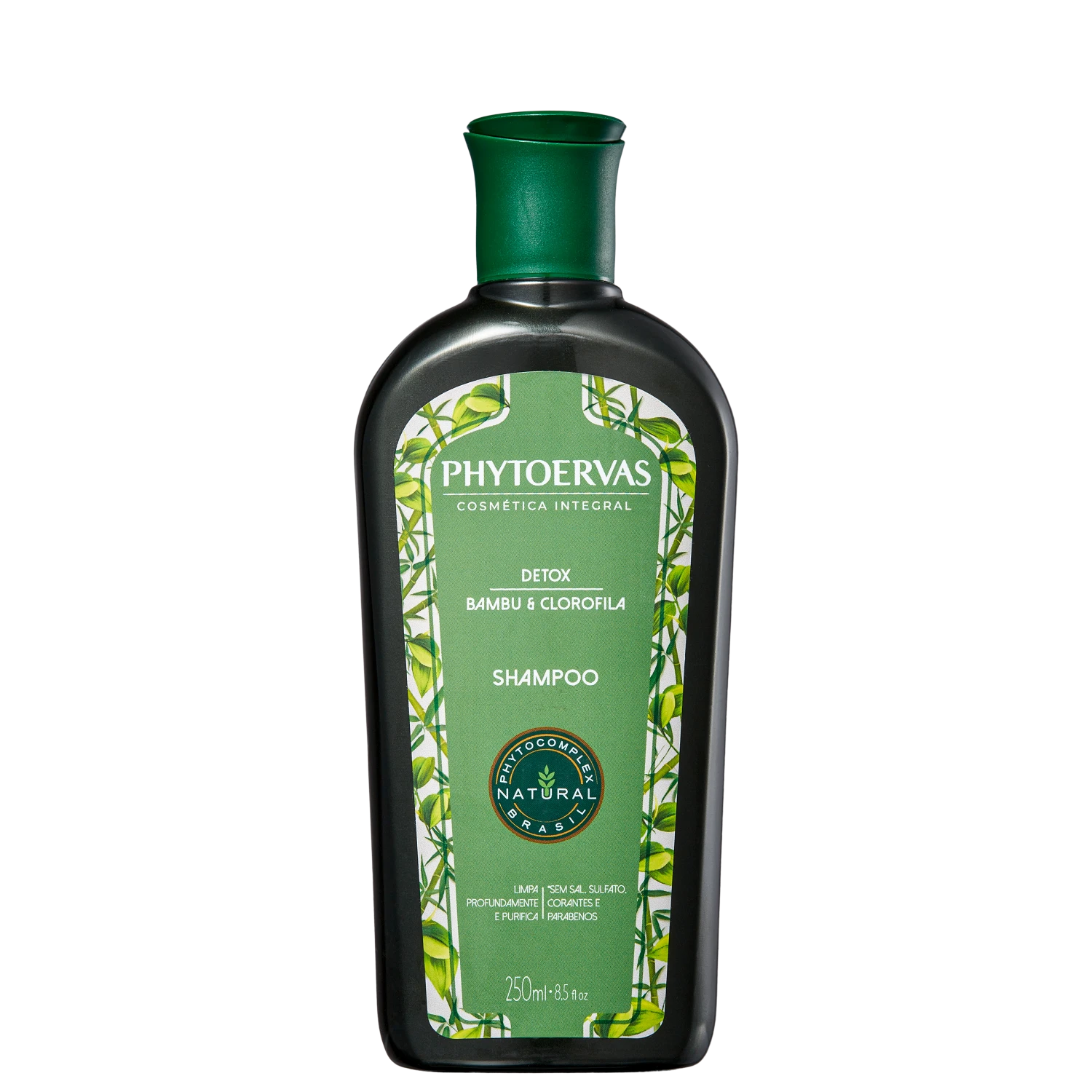 Shampoo Phytoervas Detox Bambu e Clorofila 250ml