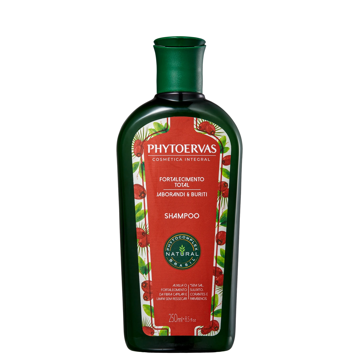 Shampoo Phytoervas Fortalecimento Total Jaborandi e Buriti 250ml