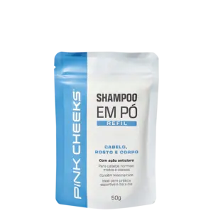 Shampoo em Pó Pink Cheeks Refil 50g Shampoo em Pó Pink Cheeks Refil 50g