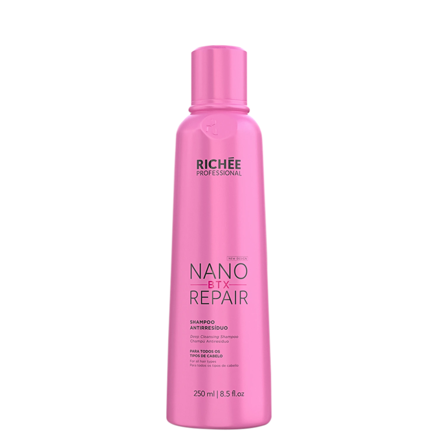 Shampoo Antirresíduo Richée Professional Nanobtx Repair Profissional 250ml