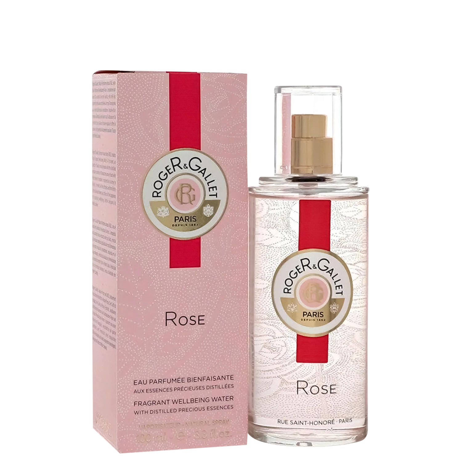 Perfume Feminino Eau Parfumée Roger & Gallet Rose 100ml