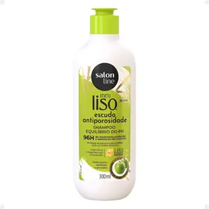 Shampoo Salon Line Meu Liso Escudo Antiporosidade 300ml Shampoo Salon Line Meu Liso Escudo Antiporosidade 300ml