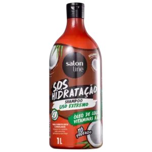 Shampoo Salon Line S.O.S Hidratação Desmaia Perfeito 1L Shampoo Salon Line S.O.S Hidratação Desmaia Perfeito 1L