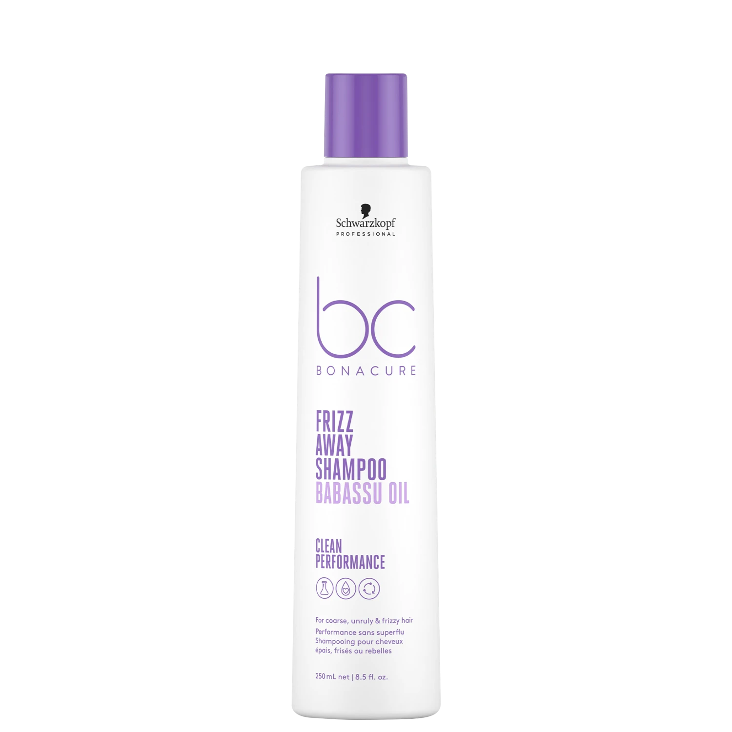 Shampoo Schwarzkopf Professional BC Bonacure Clean Performance Frizz Away 250ml