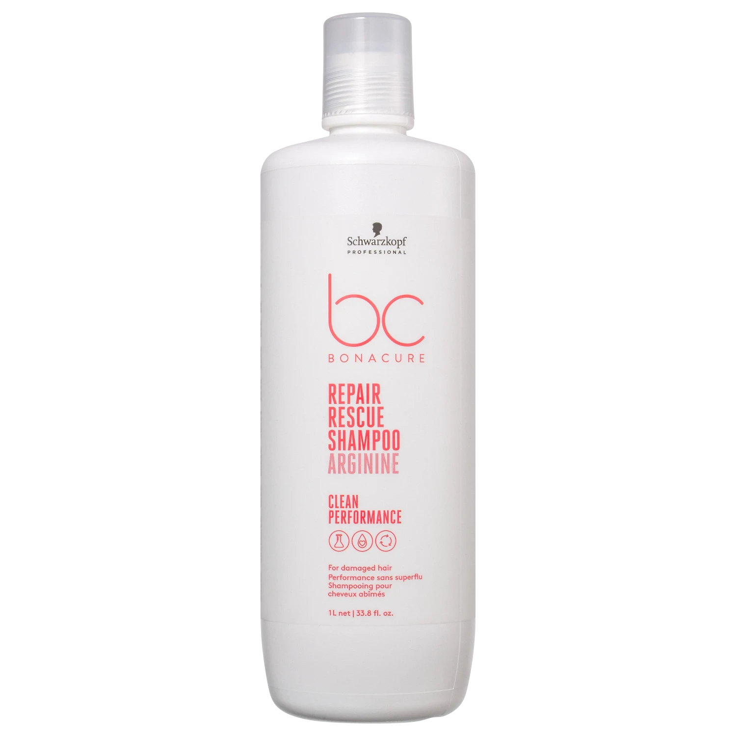 Shampoo Schwarzkopf Professional BC Bonacure Clean Performance Repair Rescue 1L