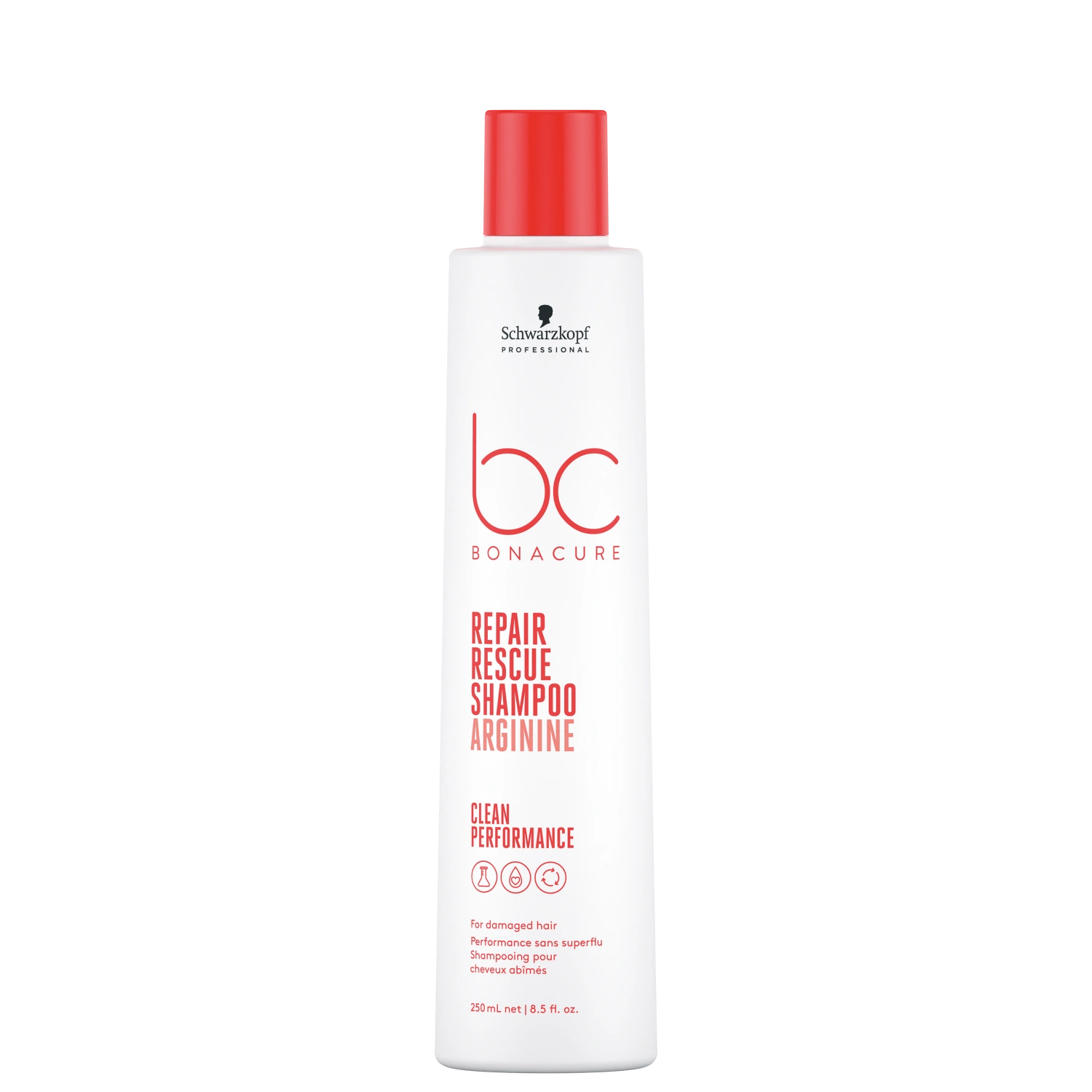 Shampoo Schwarzkopf Professional BC Bonacure Clean Performance Repair Rescue 250ml