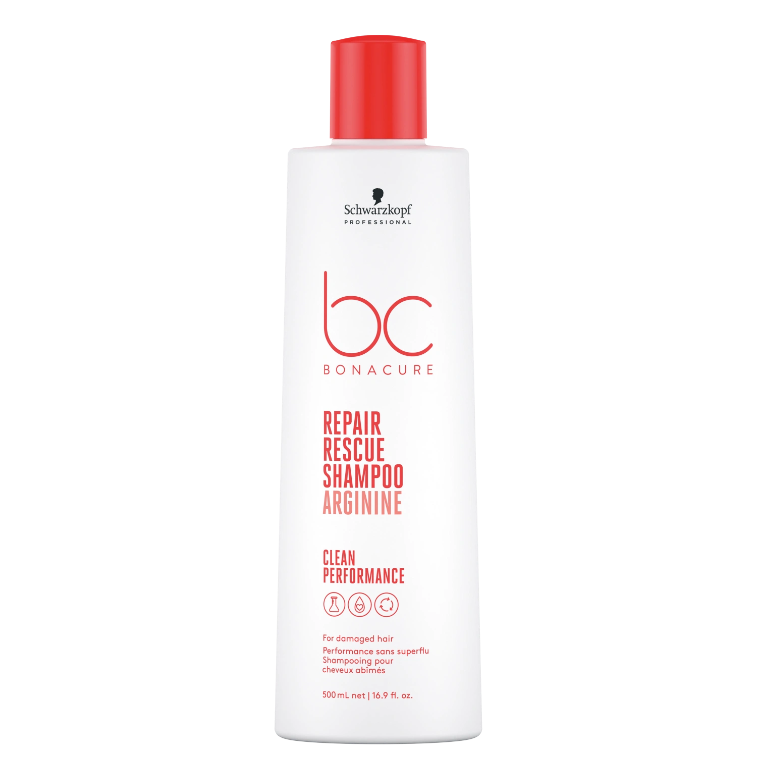 Shampoo Schwarzkopf Professional BC Bonacure Clean Performance Repair Rescue 500ml