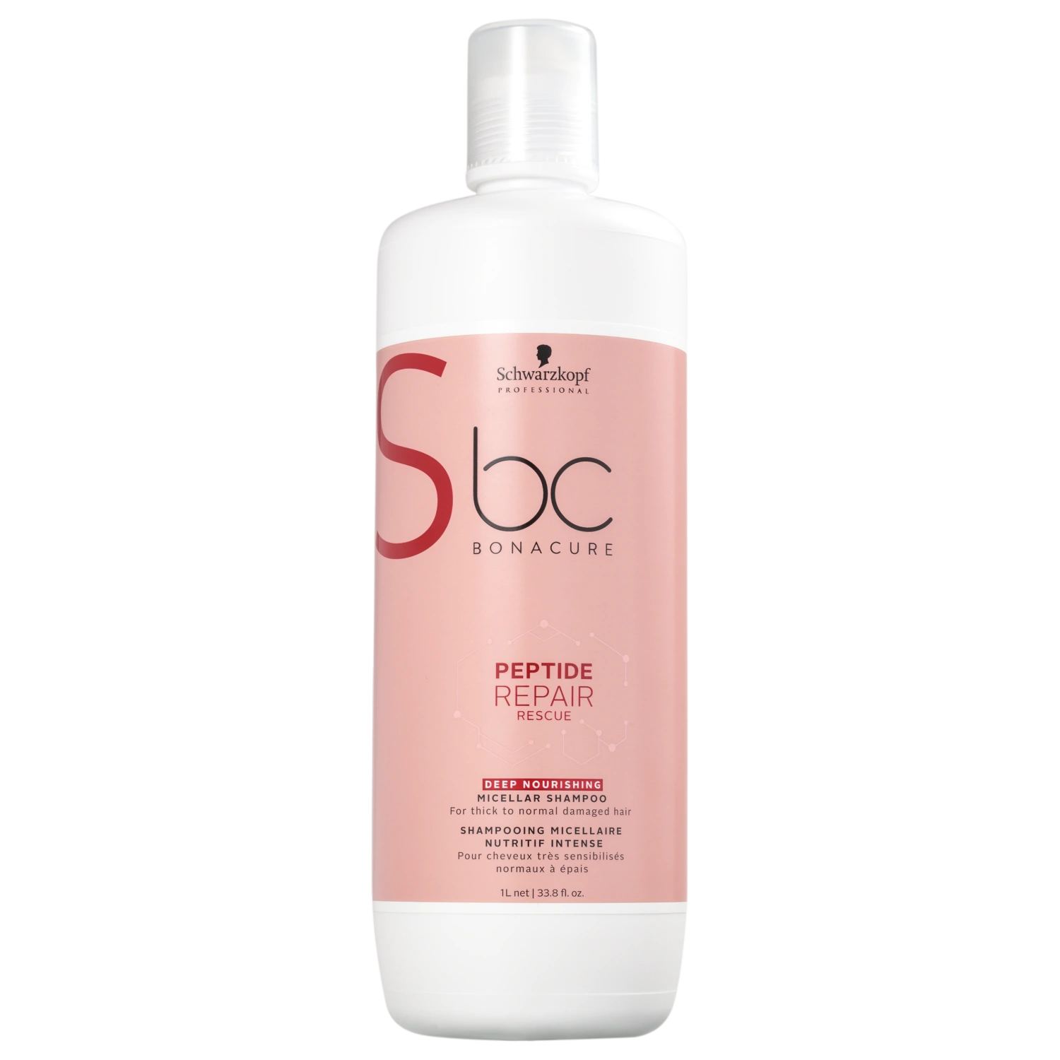 Shampoo Schwarzkopf Professional BC Bonacure Peptide Repair Rescue Micellar Deep Nourish 1L