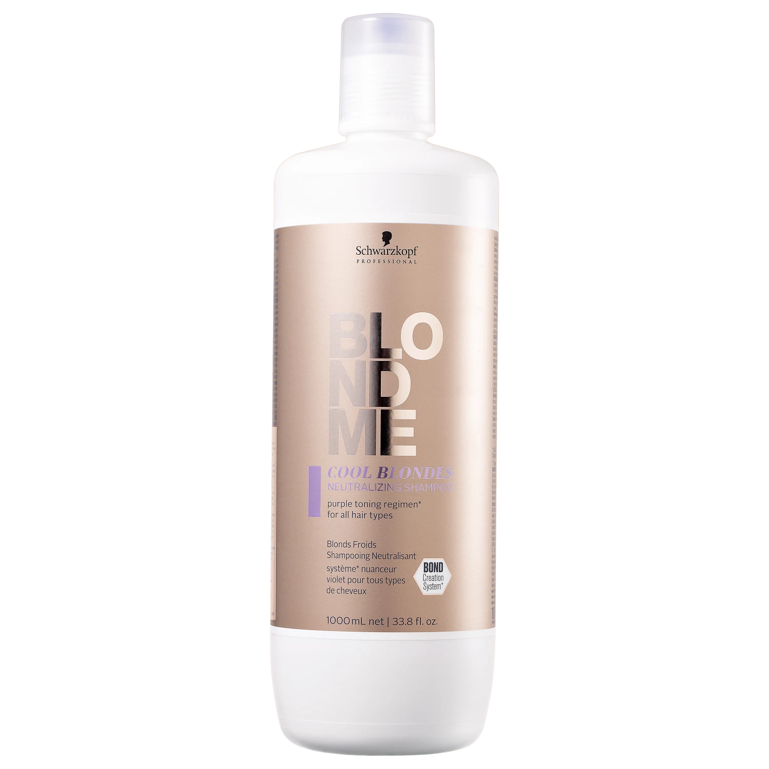 Shampoo Neutralizante Schwarzkopf Professional BlondMe para Loiros Frios 1L