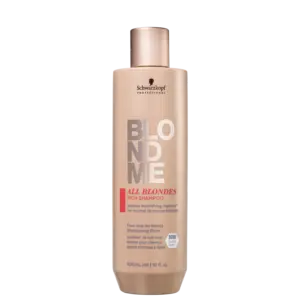Shampoo Enriquecido Schwarzkopf Professional BlondMe para Todos os Loiros 300ml Shampoo Enriquecido Schwarzkopf Professional BlondMe para Todos os Loiros 300ml