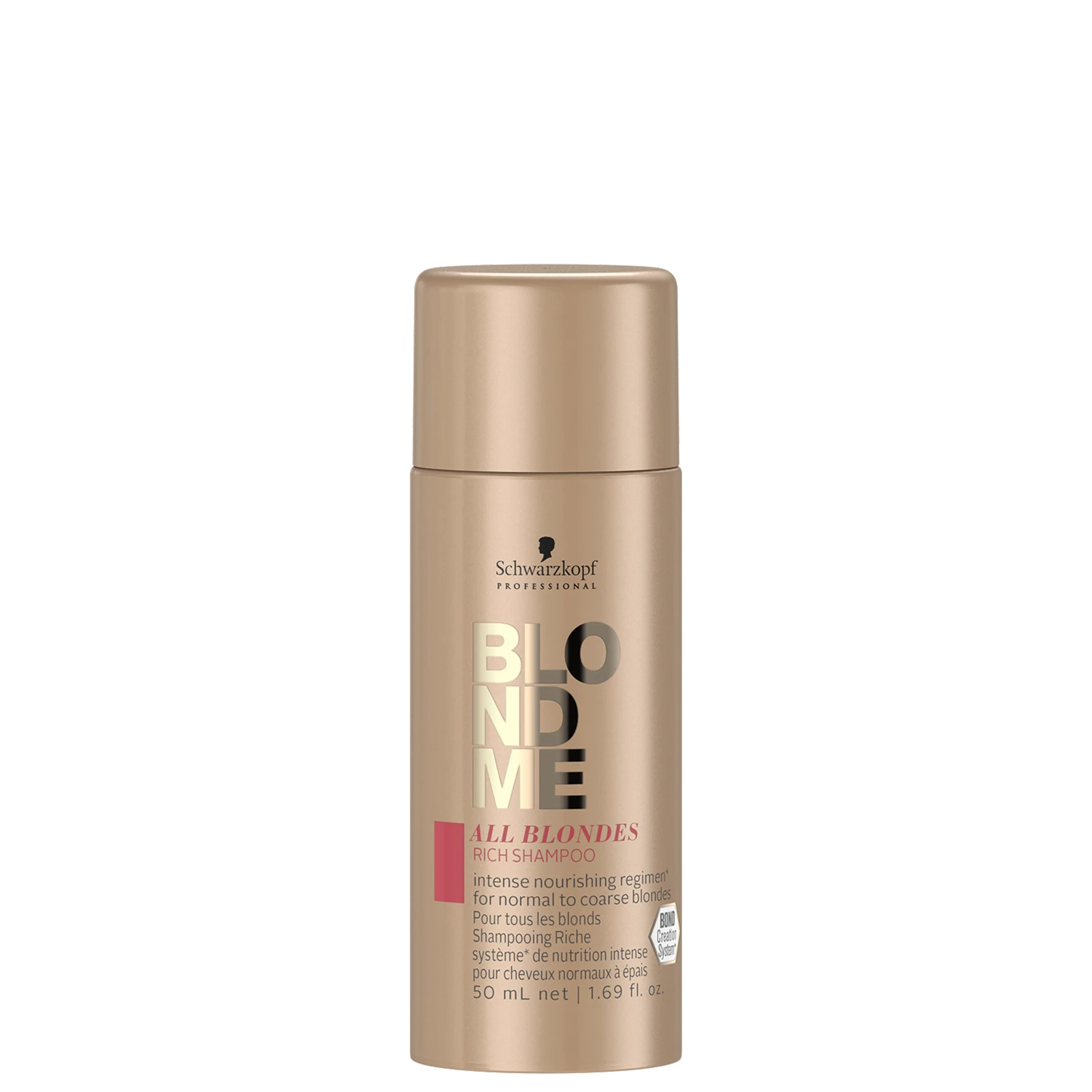 Shampoo Enriquecido Schwarzkopf Professional BlondMe para Todos os Loiros 50ml