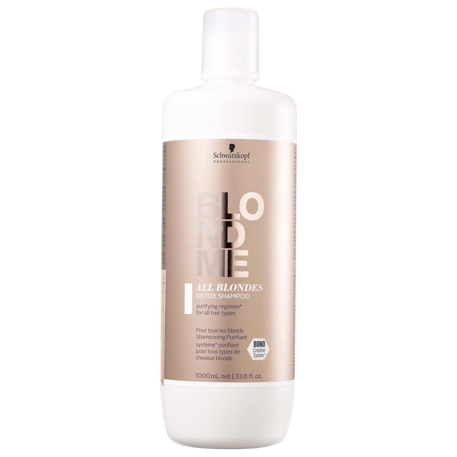 Shampoo Purificante Schwarzkopf Professional BlondMe Para Todos os Loiros 1L