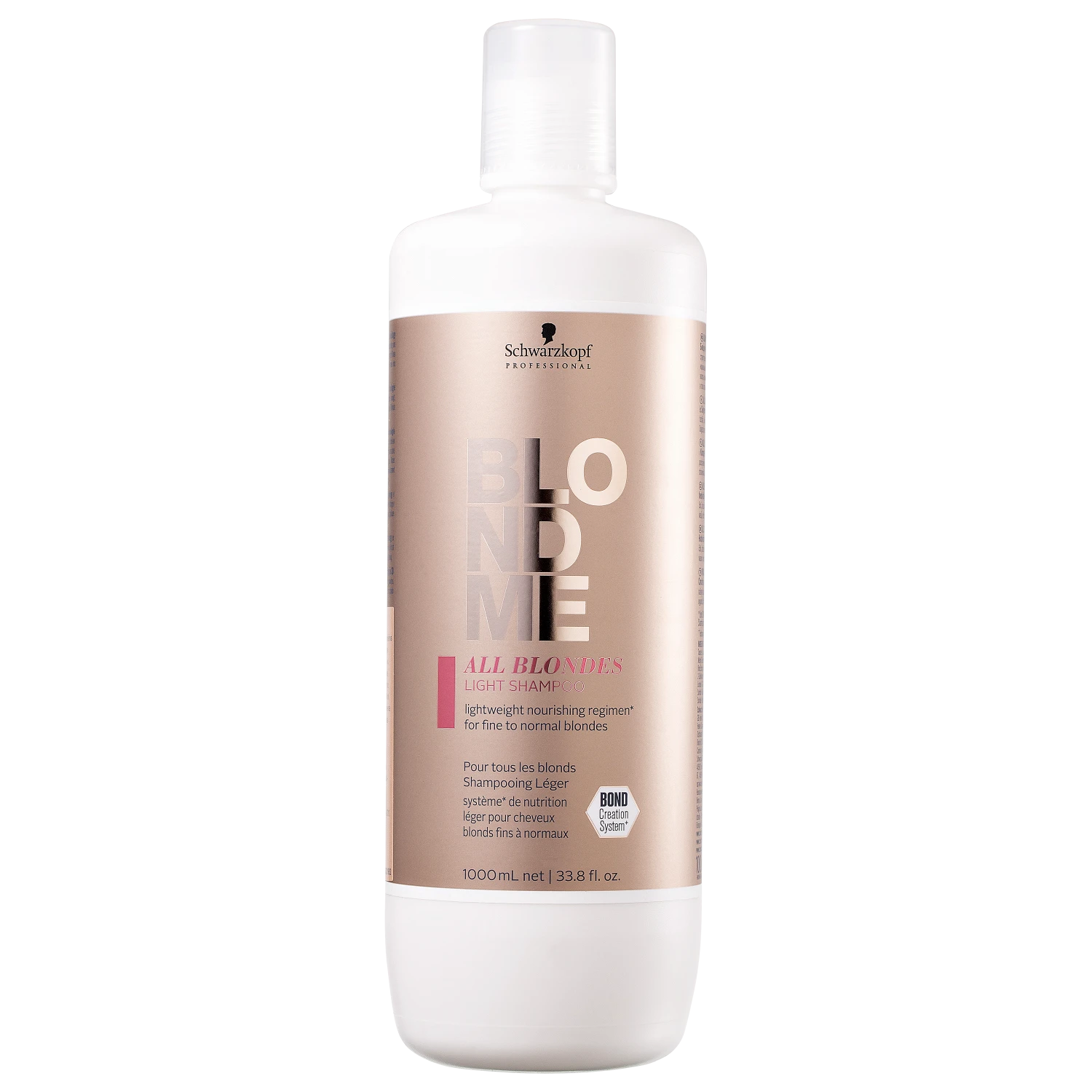 Shampoo Suave Schwarzkopf Professional BlondMe para Todos os Loiros 1L