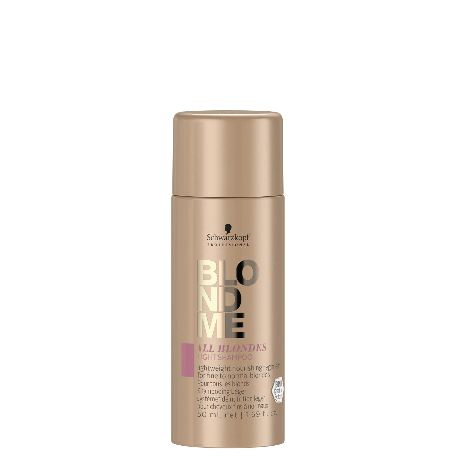 Shampoo Suave Schwarzkopf Professional BlondMe para Todos os Loiros 50ml