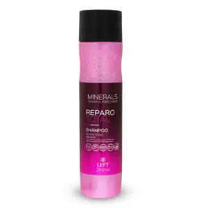 Shampoo Reparo Total Left Cosméticos Ágata Rosa Minerals 290ml Shampoo Reparo Total Left Cosméticos Ágata Rosa Minerals 290ml