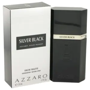 Perfume Masculino Eau de Toilette Azzaro Silver Black Pour Homme 50ml