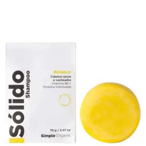 Shampoo em Barra Simple Organic Sólido Balance 70g