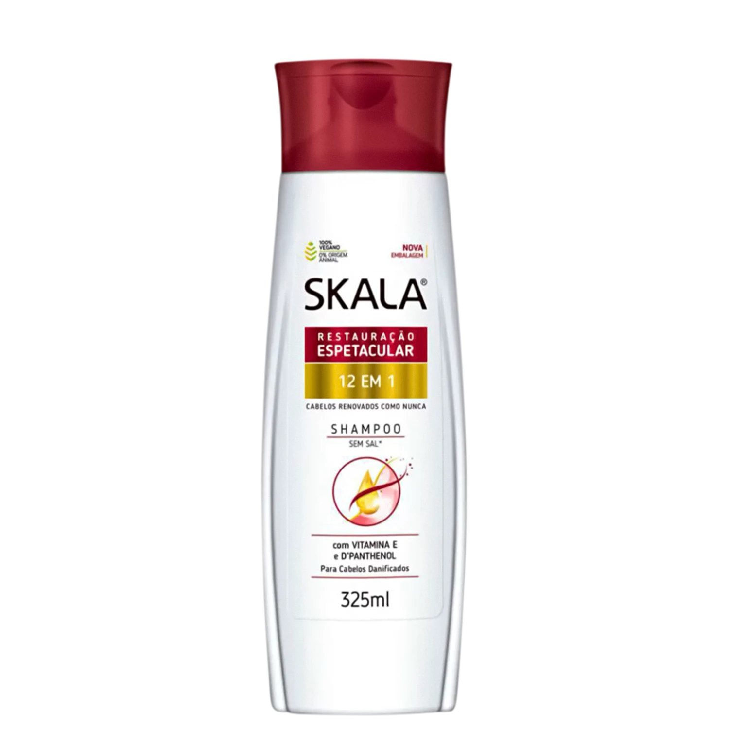 Shampoo Skala 12 em 1 325ml