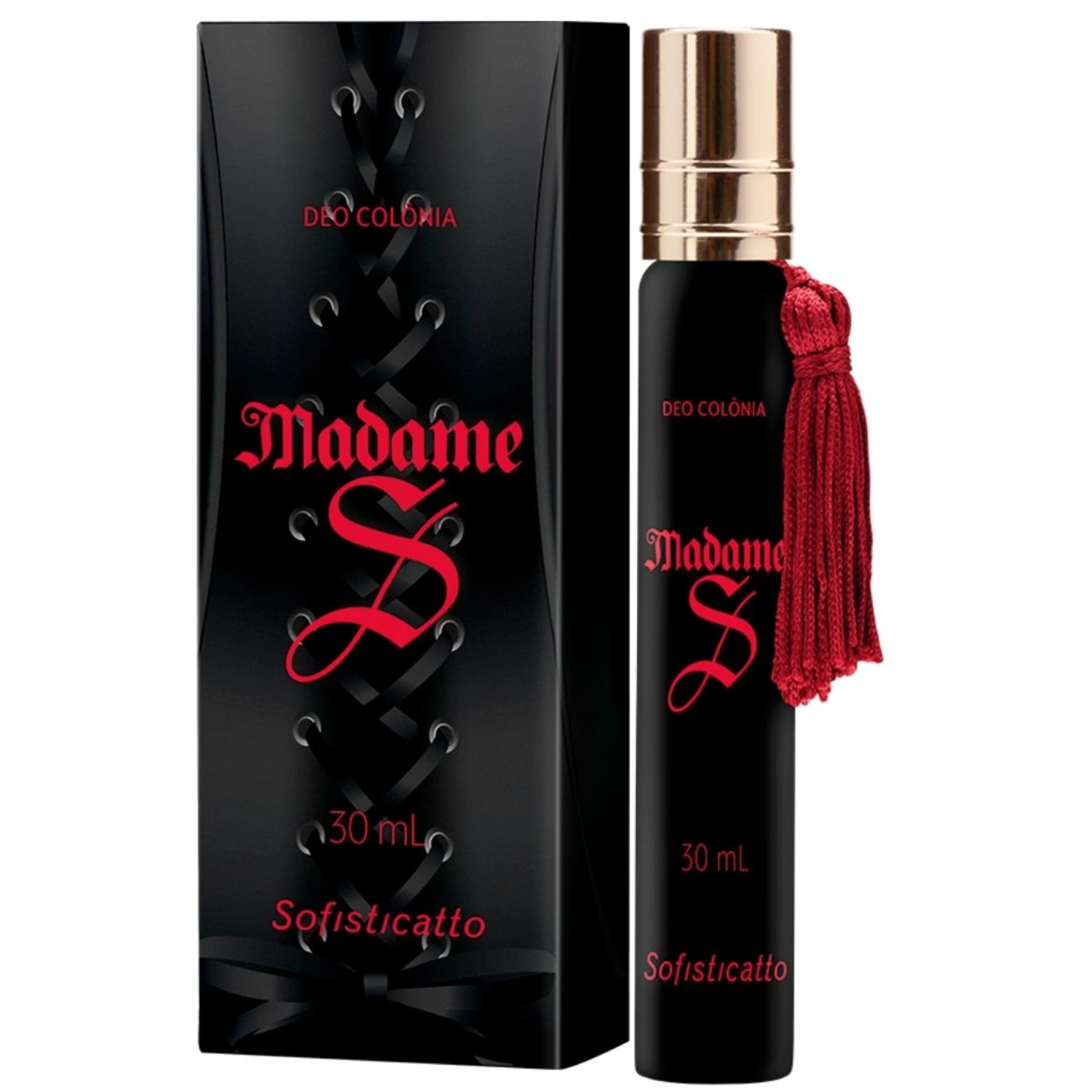 Perfume Feminino Deo Colônia Sofisticatto Madame S com Feromônios 30ml