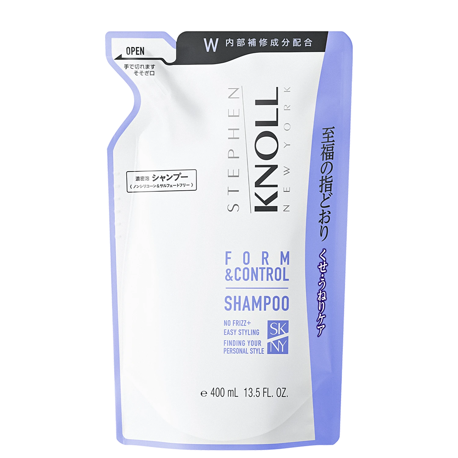 Shampoo Refil Stephen Knoll Form & Control 400ml