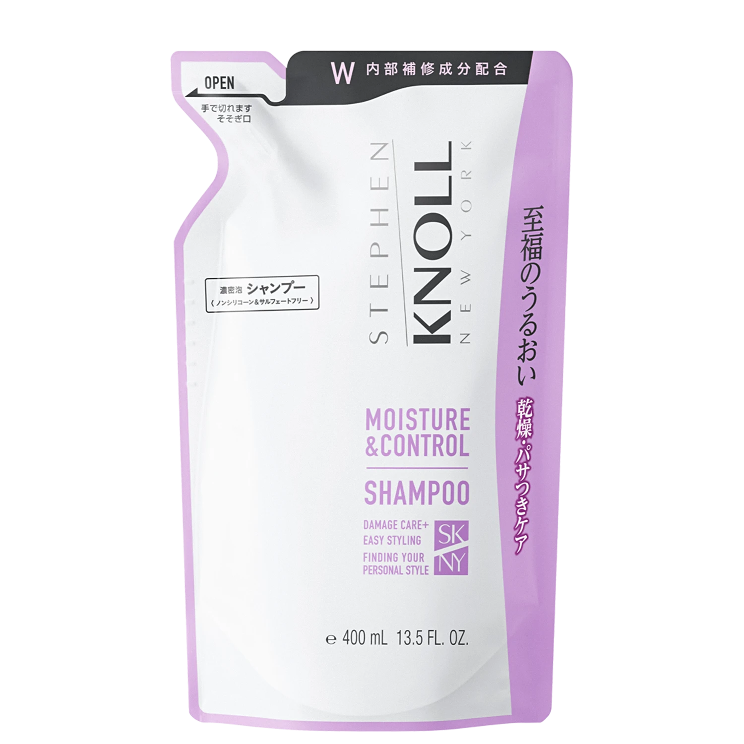 Shampoo Refil Stephen Knoll Moisture & Control 400ml