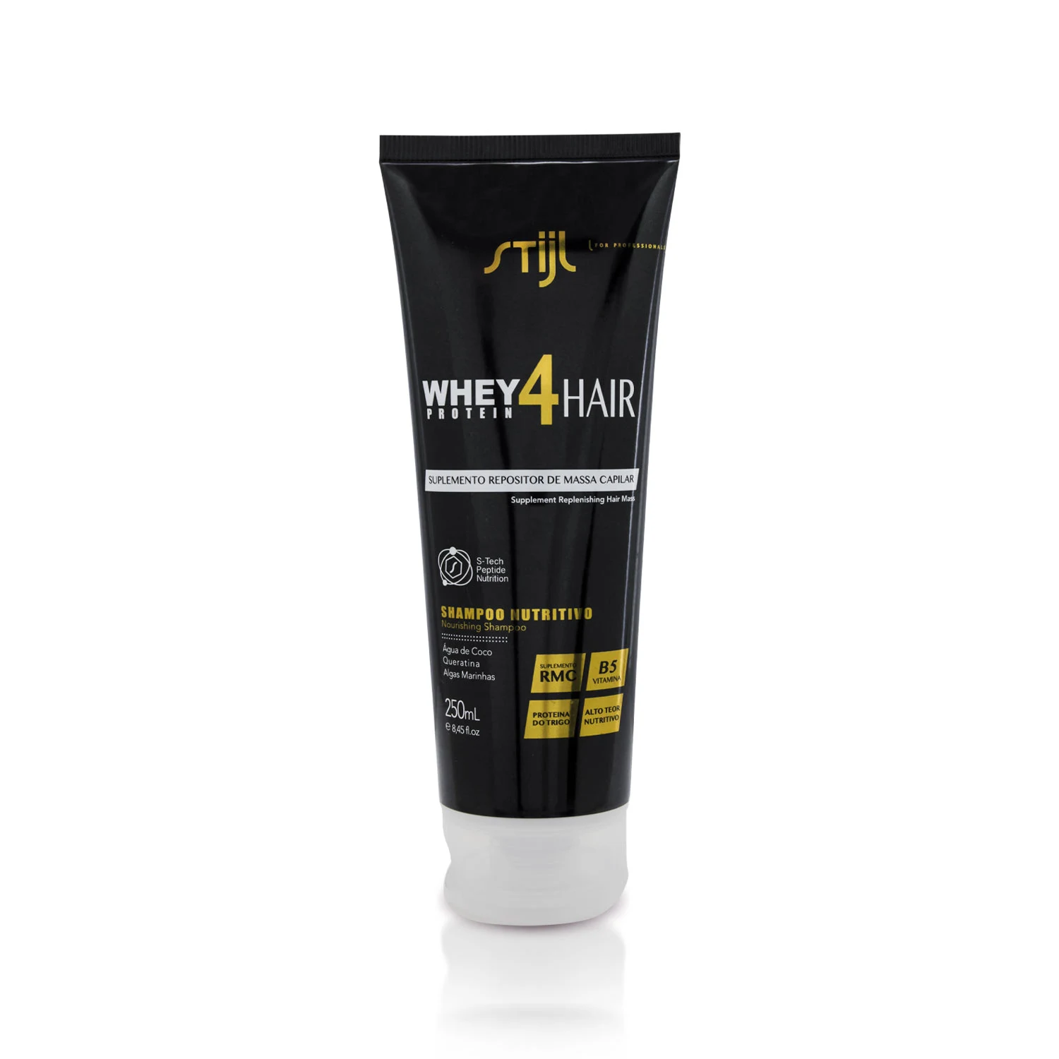 Shampoo Nutritivo Stijl Whey Protein 4 Hair 250ml