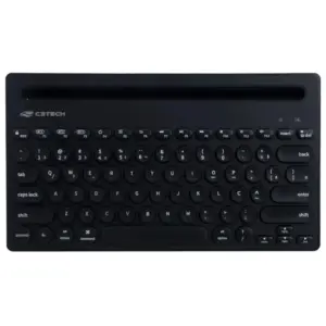 Teclado Bluetooth C3tech Multi-Device Preto K-BT200BK Teclado Bluetooth C3tech Multi-Device Preto K-BT200BK