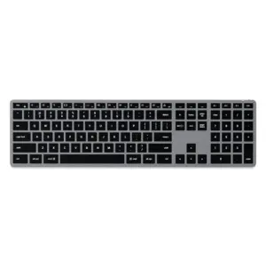 Teclado Bluetooth Satechi Slim Layout Inglês (US) Cinza Teclado Bluetooth Satechi Slim Layout Inglês (US) Cinza