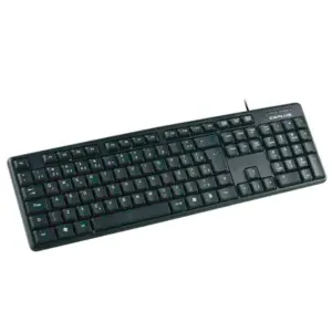 Teclado C3Tech C3Plus Padrão USB ABNT2 Preto KB-15BK Teclado C3Tech C3Plus Padrão USB ABNT2 Preto KB-15BK