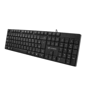 Teclado C3Tech Multimídia USB ABNT2 Preto KB-M11BK Teclado C3Tech Multimídia USB ABNT2 Preto KB-M11BK