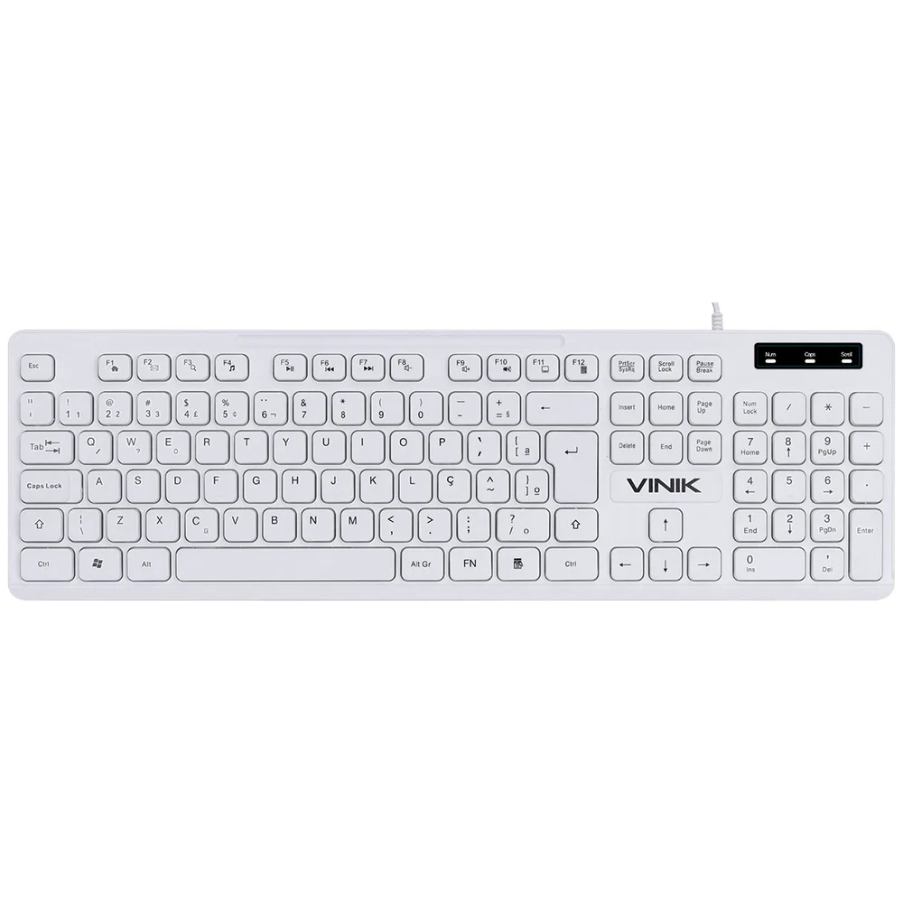 Teclado Vinik Chocolate Slim USB TCB200