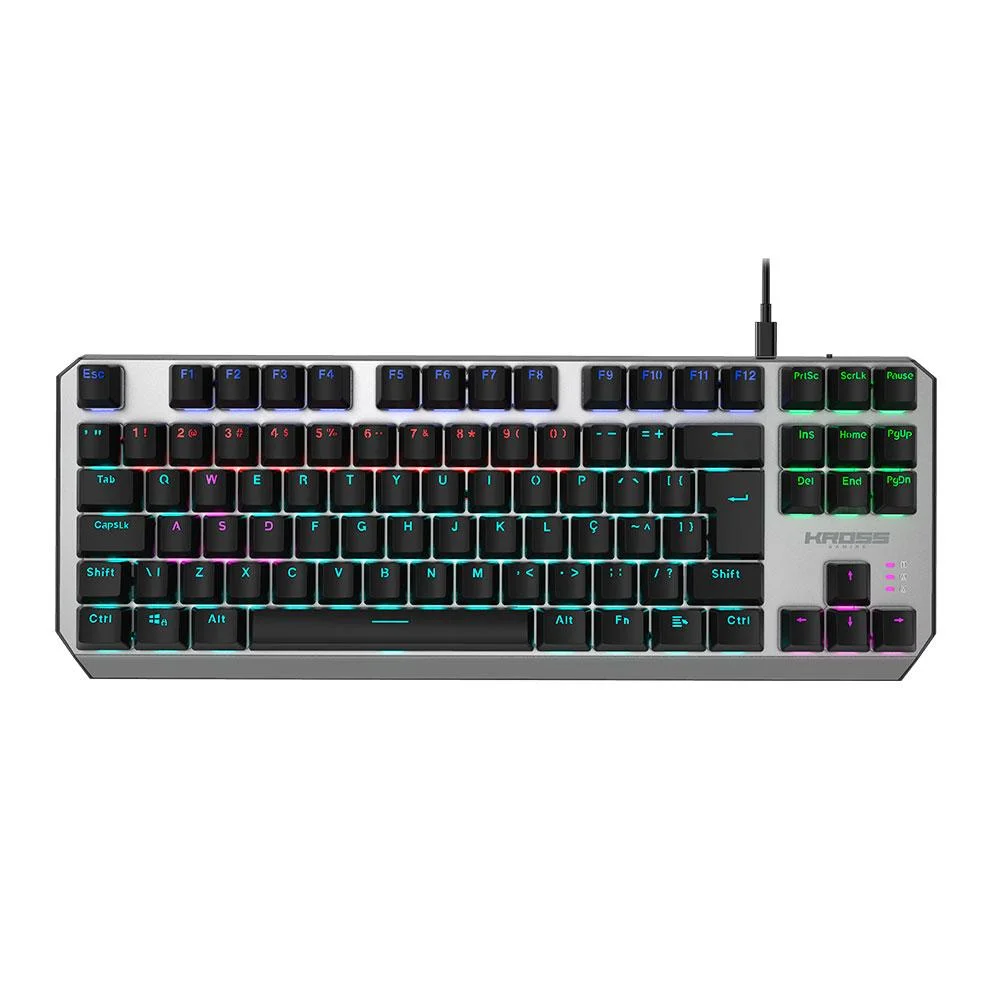 Teclado Gamer Mecânico Kross Randgrid TKL KE-KG125
